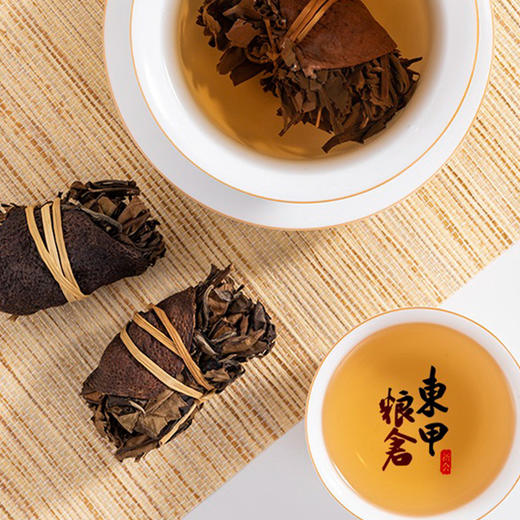 东甲粮仓陈皮白茶（5年寿眉+10陈皮）150g/罐 商品图3