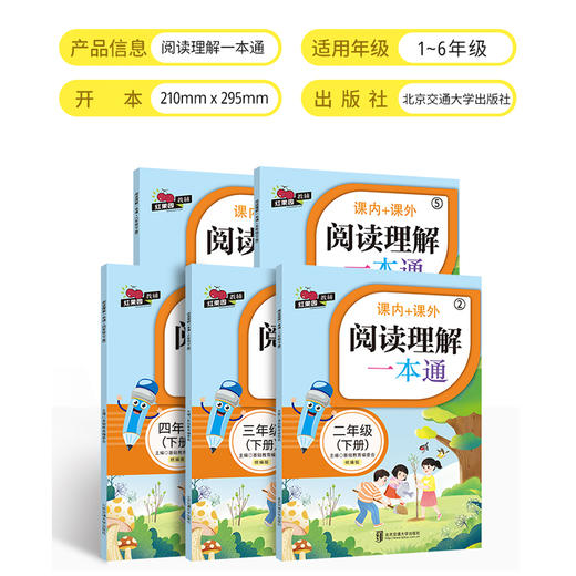 小学阅读理解&应用题1-6年级 商品图3