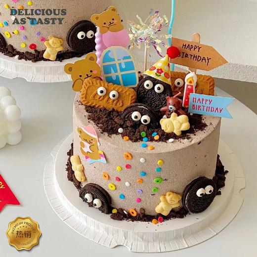 653.原味动物奶油蛋糕 商品图0