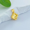 【限时7.5折】【定价黄金】足金999 (足金999字印)5G黄金影底吊坠四叶草吊坠(5GDZ00189)（预售产品下单后不退款不退货不换货不补差价） 商品缩略图1