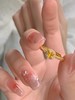 特！绝美招财金色小方糖戒指开口可调节 商品缩略图3