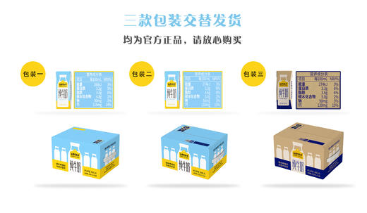 认养一头牛 全脂纯牛奶 200ml*16 商品图1