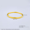 【限时克减150元】足金999.9 【油亮半空心】古法传承(面宽约4.0-4.2mm)古法光圈古法素圈固口古法手镯(GFSZW00022-08)（预售产品下单后不退款不退货不换货不补差价） 商品缩略图3