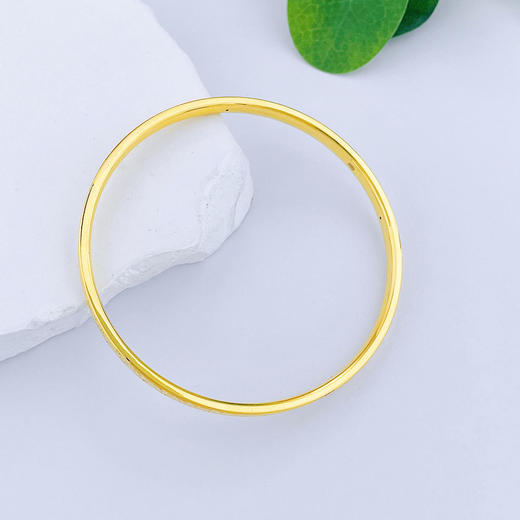 【限时克减150元】足金 #碎碎冰 #【精品】3D硬金空心CNC碎碎冰手镯固口满天繁星手镯（面宽约3.9-4.3mm）(AR3DSZ00006)（预售产品下单后不退款不退货不换货不补差价） 商品图1