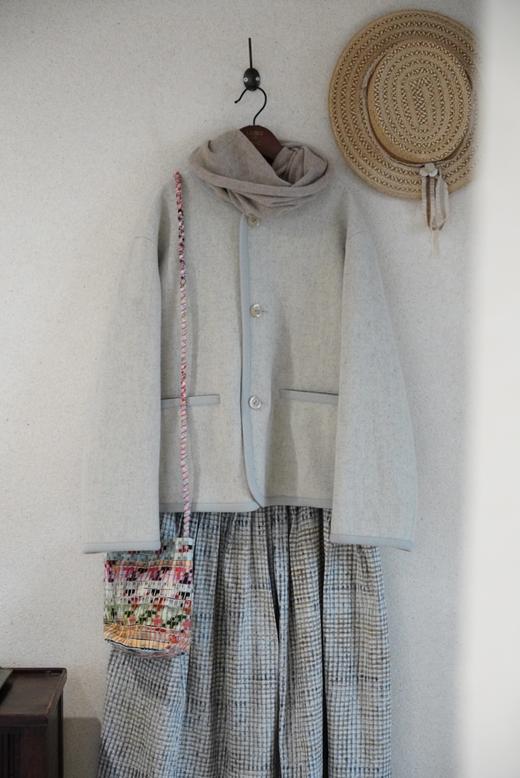 Charpentier de Vaisseau 圆领羊毛外套 商品图7