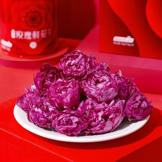 冻干玫瑰鲜花茶高罐礼盒36g（18g*2） 商品图2