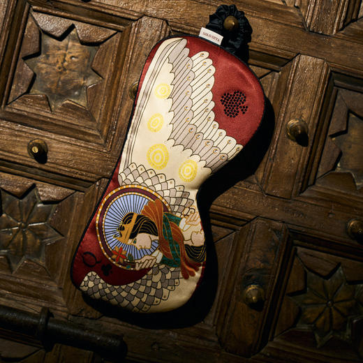 Solo seta22姆米重磅桑蚕丝真丝印花眼罩亲肤舒适可调节新年礼物 商品图3