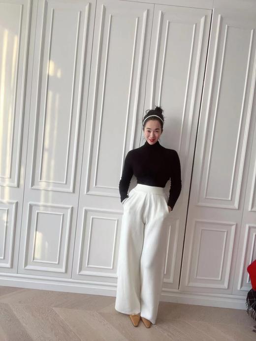 3色100%澳洲美丽奴羊毛直筒裤（春节后发货）LSQ 商品图1