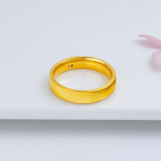 【限时克减150元】足金 【精品】3D硬金空心固口CNC波光圈戒猫眼戒指(AR3DJZ00001)（预售产品下单后不退款不退货不换货不补差（预售产品下单后不退款不退货不换货不补差 商品图0