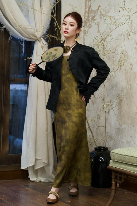 【门店同款】ENJOY春季云敛-写意晕染吊带裙 155618948 商品图0