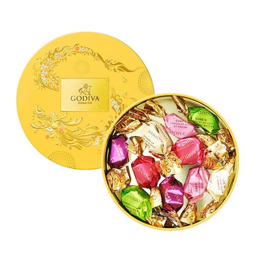 歌帝梵巧运非梵立方巧克力礼盒10颗装 75g/盒 商品图0