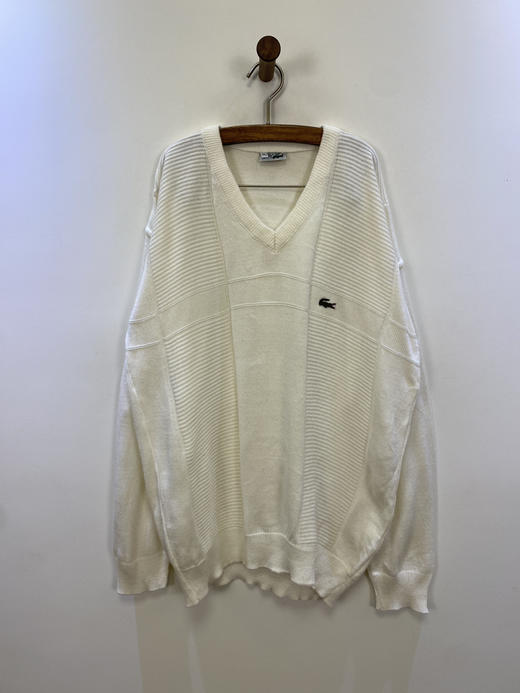 80年代 Vintage Lacoste 鳄鱼 法国制 针织毛衣 _SWT(XL) 商品图1