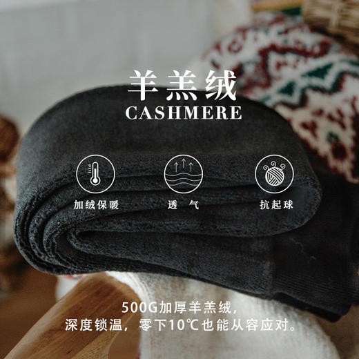 靴下物500g羊羔绒保暖连裤袜加绒加厚踩脚黑灰色打底袜冬季棉裤 商品图1
