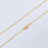 【限时克减150元】足金999 (足金999字印)5G黄金调节O字链项链(5GXL00040-02)（预售产品下单后不退款不退货不换货不补差价） 商品缩略图0