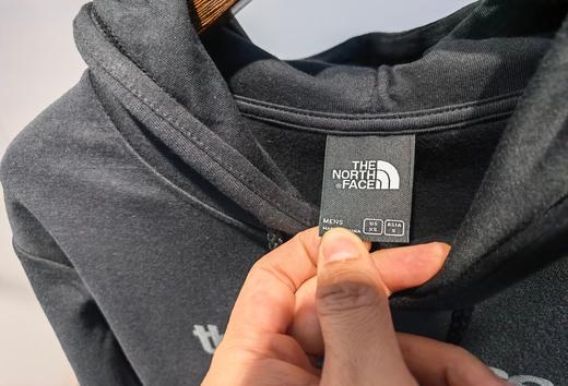 现货！TNF北面新春款类似空气层的面料卫衣..很有质感..带防伪镭射标..韩国订单，男女同款.. 商品图4