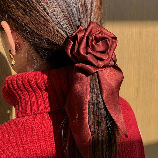 ATELIERSÓ 24SS 胶囊系列-樱桃红花朵发饰 商品图10