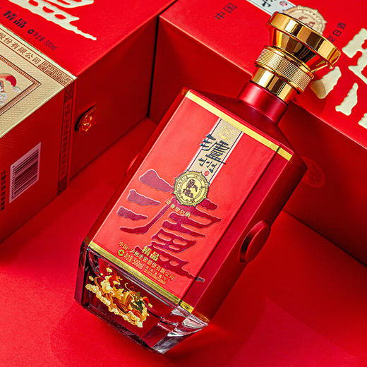 泸州老窖 精品42度浓香型白酒整箱礼盒装500ml 商品图2