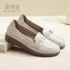 信诺真皮透气妈妈鞋子2024新款春季软底轻便中老年乐福皮鞋女单鞋24C6315-101 商品缩略图5