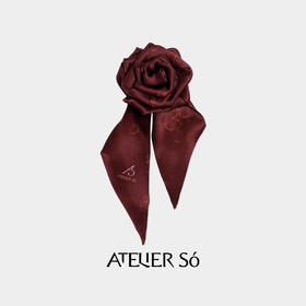 ATELIERSÓ 24SS 胶囊系列-樱桃红花朵发饰