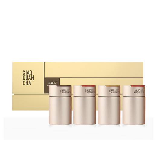 小罐茶 商务金多泡肉桂4罐装礼盒【HSZG20.0】 商品图0