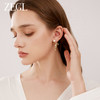 ZEGL蝴蝶结人造珍珠耳环女2024新款众独特高级感耳钉925银针耳饰 商品缩略图3