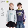 【绵软有型 休闲穿搭不费力】儿童美式复古印花翻领卫衣PCWY2401 商品缩略图0