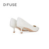 Dfuse迪芙斯2024春季新款OL尖头简约通勤细高跟单鞋女DF41111055 商品缩略图5