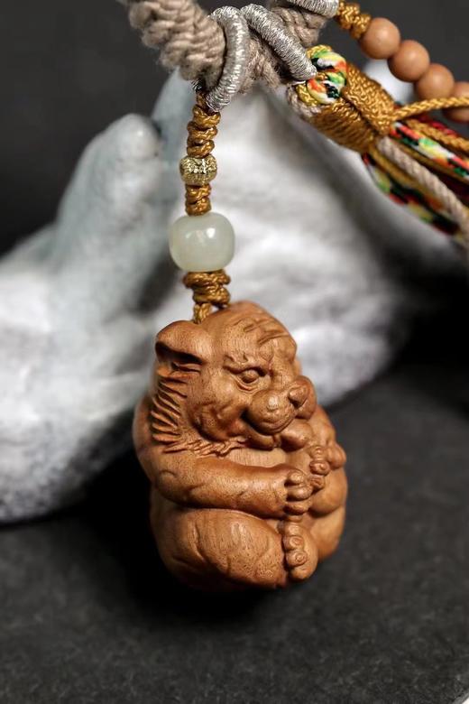 虎宝宝°印度老山檀香挂件 商品图3