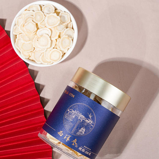 雷允上长白山原产西洋参片100g/罐（ 2-3cm） 商品图3