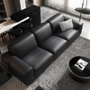 顾家家居整装 现代意式 皮艺沙发 KZ.1039(B) 黑曜 商品缩略图2