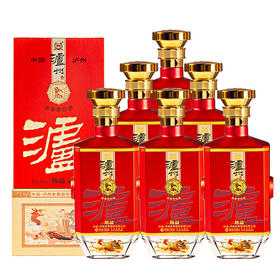 泸州老窖 精品42度浓香型白酒整箱礼盒装500ml