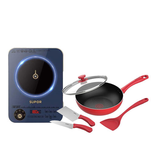 苏泊尔   鸿运厨房礼盒四件套VTP2201T+苏泊尔   电磁炉/C22-ID31【HSZG10.0】 商品图0
