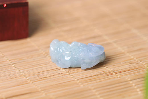 【财源广进】天然翡翠貔貅吊坠   配精美挂绳 商品图2