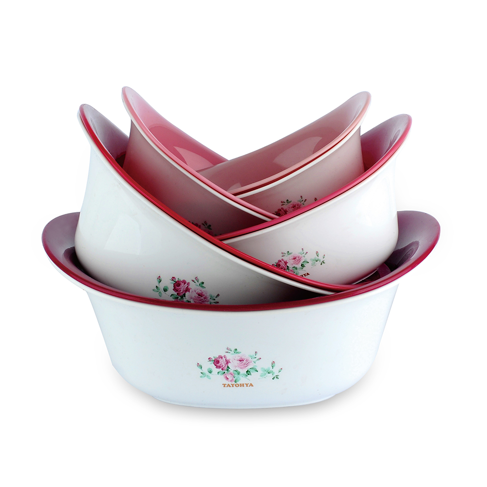 多样屋 花园玫瑰果盘十件套 TA110201105ZZ