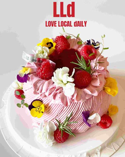 酸甜覆盆子 · 奶油蛋糕（新鲜食材制作，无色素有色差，装饰水果根据季节替换） 商品图1