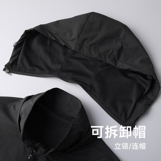 【可拆卸帽】【新款DK】大依优型大码夹克外套外套男宽松加肥加大码上衣夹克休闲 商品图2