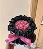 【优品系列】---【玫红黑色花束】情人节，520、七夕、女神节蛋糕 商品缩略图0