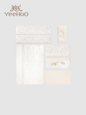 英氏婴童床品5A抑菌枕头被子床笠床围4件套2024新款YEYAJ0Q001A