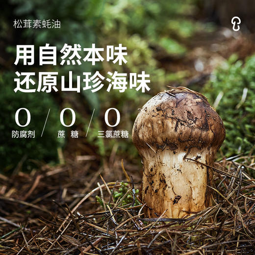 松鲜鲜松茸素蚝油 三重自然鲜香 用自然本味还原山珍海味 商品图2