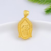 【定价黄金】足金 【精品】3D硬金空心佛头吊坠(AR3DDZ00009-3)（预售产品下单后不退款不退货不换货不补差价）（预售产品下单后不退款不退货不换货不补差价） 商品缩略图1