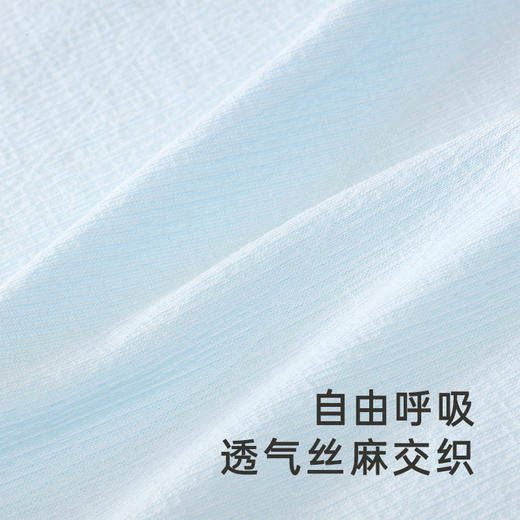 【商场同款】英氏婴童抱被新生儿抑菌包被襁褓夏季丝麻提花新款Z 商品图2