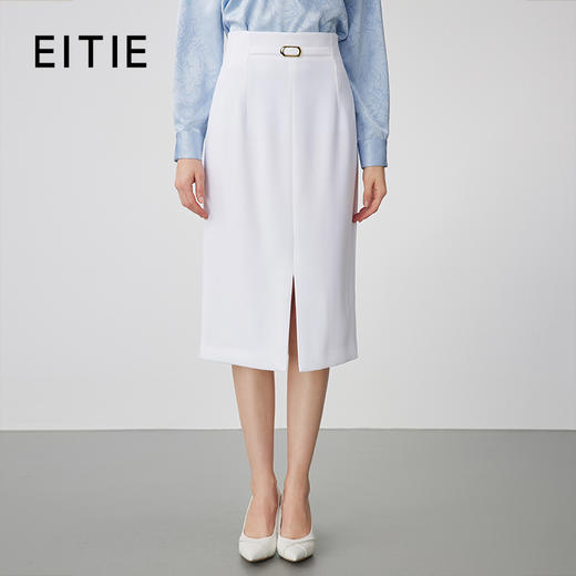 EITIE半裙春季新款开叉半身裙7306012 商品图1