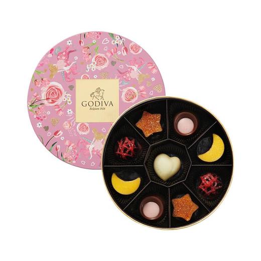 歌帝梵至爱巧克力礼盒9颗装100g/盒 商品图0