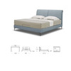 顾家家居整装 现代舒适 布艺软床 KZ.B5016(B)(C)(D) 埃菲尔 商品缩略图4