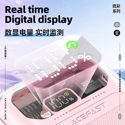 ACEFAST 琉彩系列 30W 快充移动电源 M2 商品图4