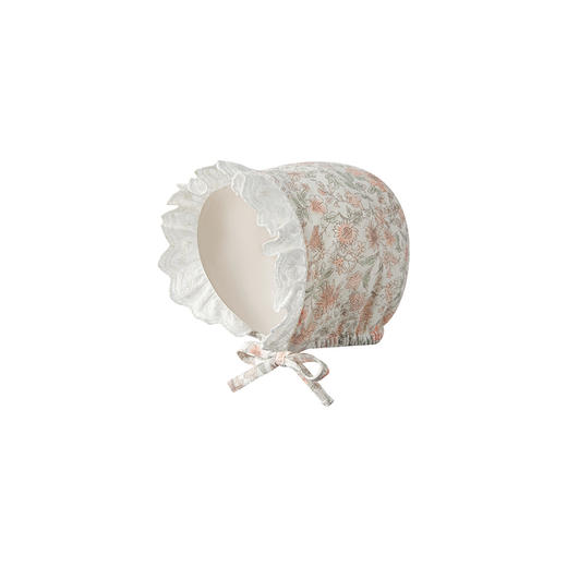 【商场同款】英氏婴幼儿帽子夏季女宝宝可爱凉感抑菌法式贴面帽 商品图4