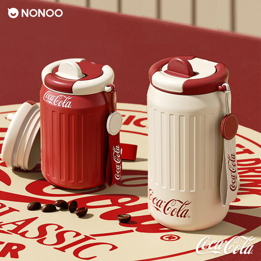 可口可乐联名保温杯NONOO一罐咖啡杯可口可乐保温杯组合装350ML+450ML【不支持补差，非质量问题不退不换】S 商品图0