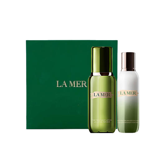 LA MER海蓝之谜精萃水乳套装(精萃水+精萃乳)护肤品化妆品礼盒新年生日礼物女【CDF】 商品图4