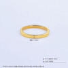 【限时克减150元】足金999 (足金999字印)5G黄金实心固口戒指CNC四方螺丝纹镜面金圈戒米字纹圈戒(5GJZ00730)（预售产品下单后不退款不退货不换货不补差价） 商品缩略图3
