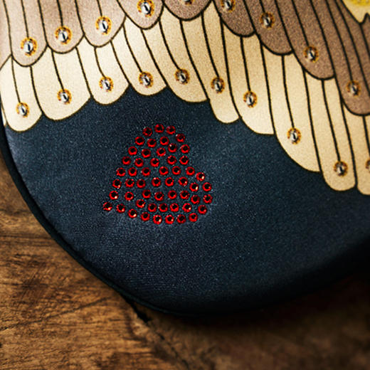 Solo seta22姆米重磅桑蚕丝真丝印花眼罩亲肤舒适可调节新年礼物 商品图4